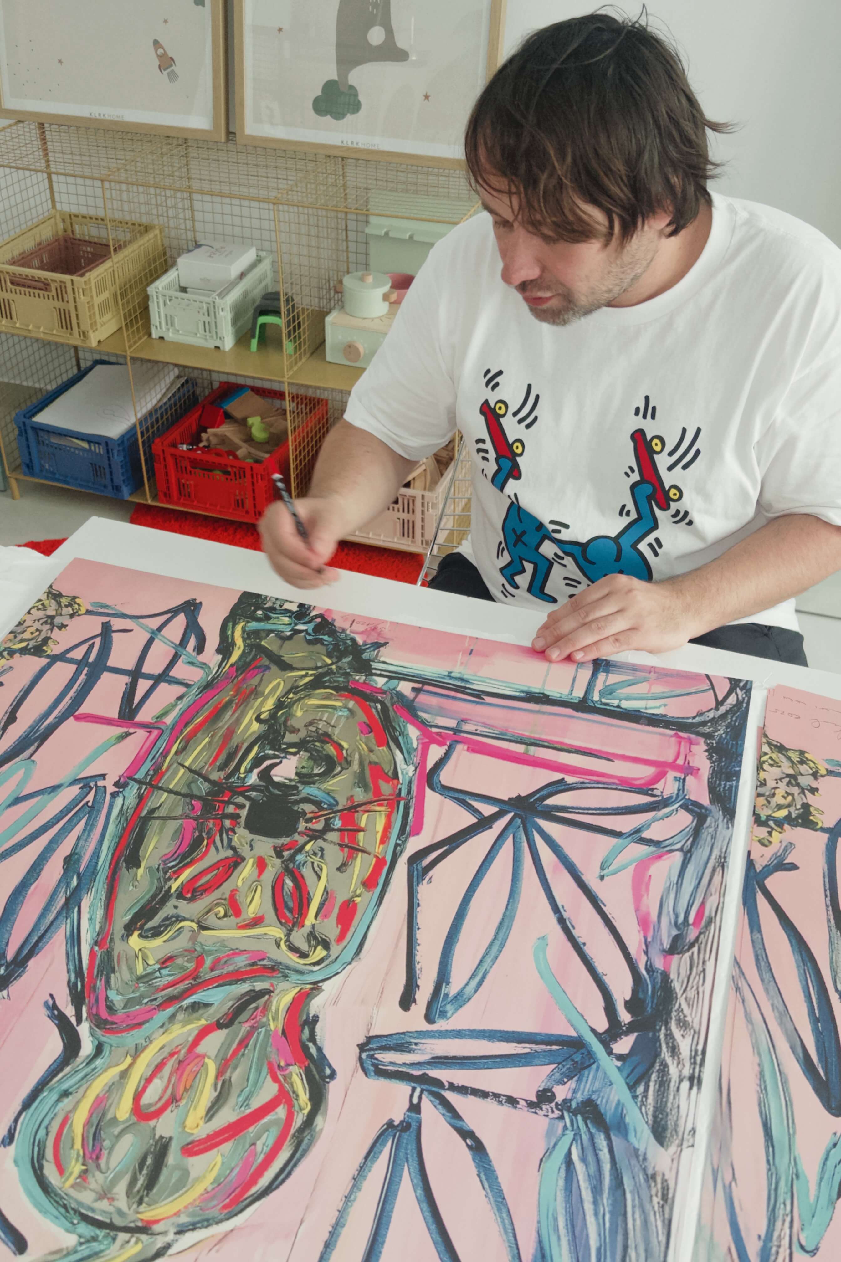 Dobrý plagát VEĽKÁ KOČKA od Mareka Číhala